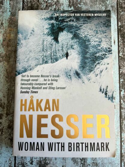 An image of the novel by Håkan Nesser - Woman with Birthmark