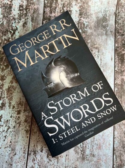 An image of the novel by George R R Martin - A Storm of Swords