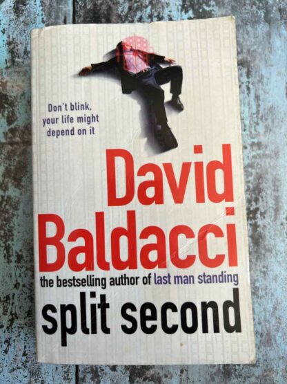 An image of a novel by David Baldacci - Split Second