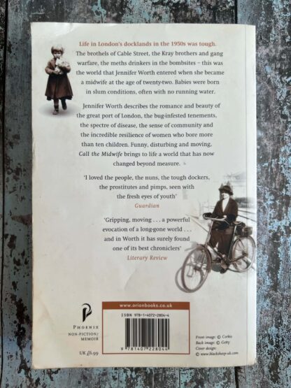 An image of a novel by Jennifer Worth - Call the Midwife