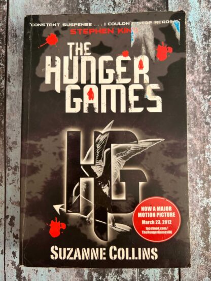 An image of a novel by Suzanne Collins - The Hunger Games