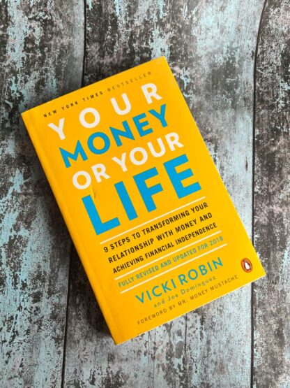 An image of a book by Vicki Robin - Your Money or Your Life