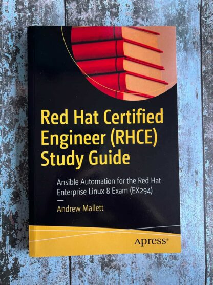 An image of a book by Andrew Mallet - Red Hat Certified Engineer (RHCE) Study Guide