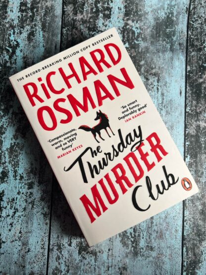 An image of a book by Richard Osman - The Thursday Murder Club