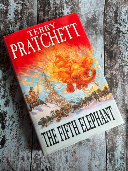 An image of a book by Terry Pratchett - The Fifth Elephant