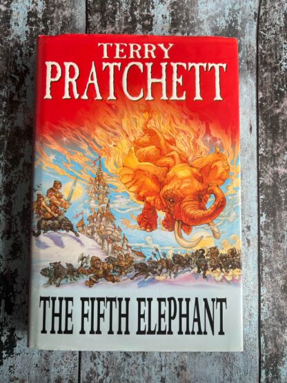 An image of a book by Terry Pratchett - The Fifth Elephant