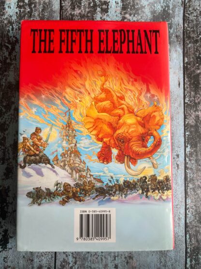 An image of a book by Terry Pratchett - The Fifth Elephant