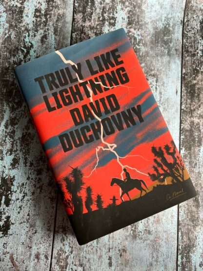 An image of a book by David Duchovny - Truly Like Lightning