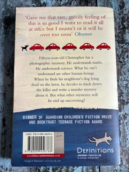 An image of a book by Mark Haddon - The Curious Incident of the Dog in the Night-Time