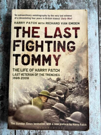 An image of a book by Harry Patch and Richard Van Emden - The Last Fighting Tommy