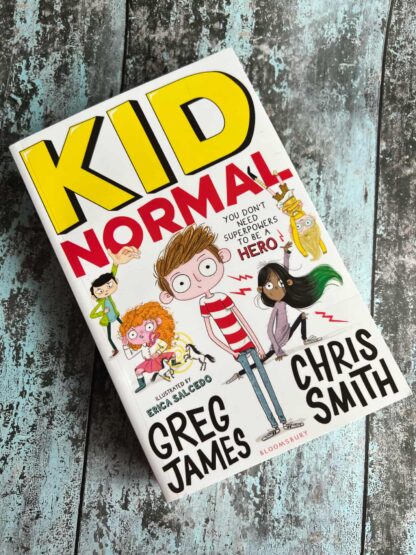 An image of a book by Greg James and Chris Smith - Kid Normal