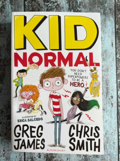 An image of a book by Greg James and Chris Smith - Kid Normal