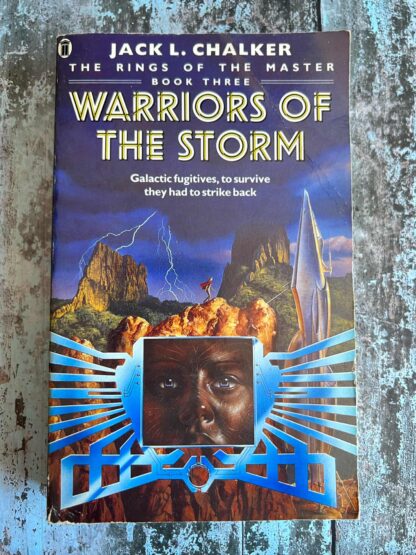 An image of a book by Jack L Chalker - Warriors of the Storm