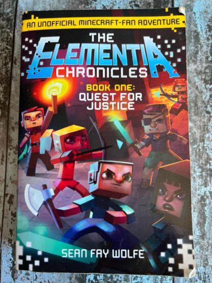 An image of a book by Sean Fay Wolfe - The Element Chronicles (Unofficial Minecraft Fan Adventure)