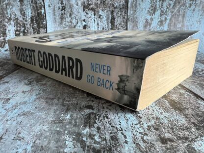 An image of a book by Robert Goddard - Never Go Back