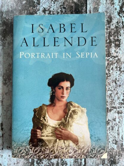 An image of a book by Isabel Allende - Portrait in Sepia