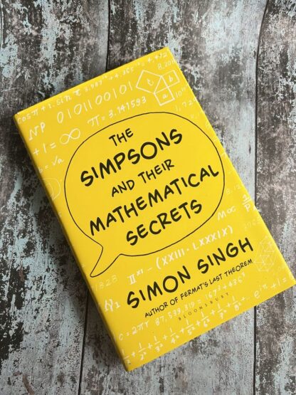 An image of a book by Simon Singh - The Simpsons and their Mathematical Secrets