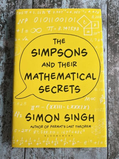 An image of a book by Simon Singh - The Simpsons and their Mathematical Secrets