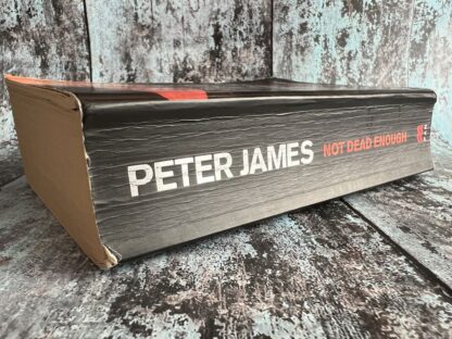 An image of a book by Peter James - Not Dead Enough