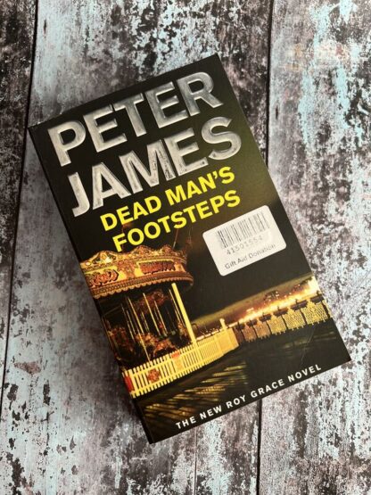 An image of a book by Peter James - Dead Man's Footsteps