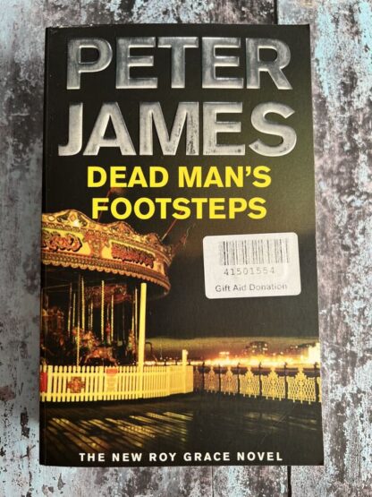 An image of a book by Peter James - Dead Man's Footsteps