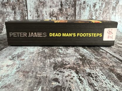 An image of a book by Peter James - Dead Man's Footsteps