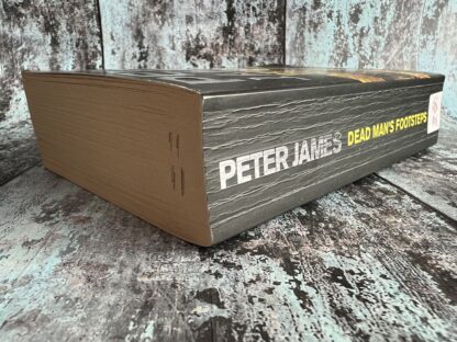 An image of a book by Peter James - Dead Man's Footsteps