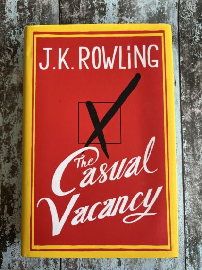 An image of a book by J K Rowling - The Casual Vacancy