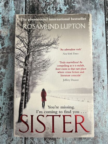 An image of a book by Rosamund Lupton - Sister