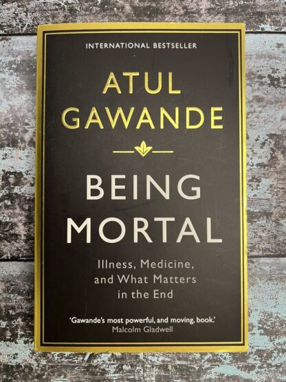 An image of a book by Atul Gawande - Being Mortal