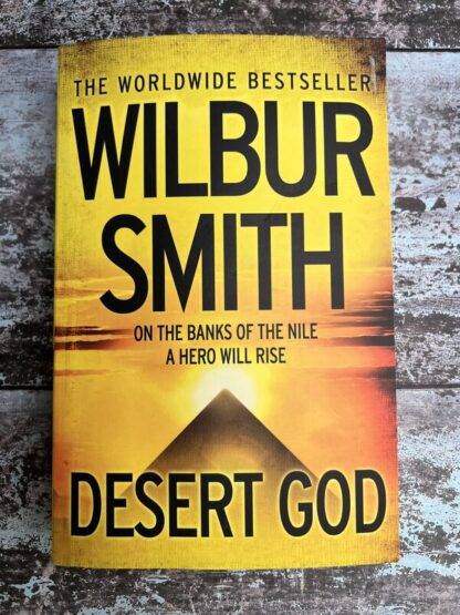 An image of a book by Wilbur Smith - Desert God