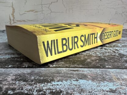 An image of a book by Wilbur Smith - Desert God