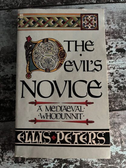 An image of a book by Ellis Peters - The Devil's Novice