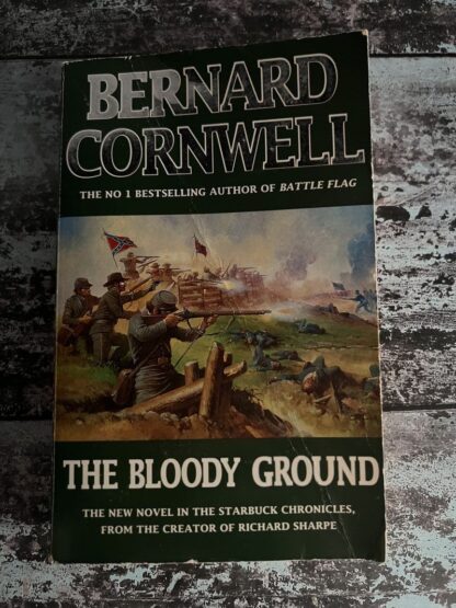 An image of a book by Bernard Cornwell - The Bloody Ground