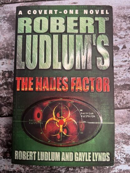 An image of a book by Robert Ludlum - The Hades Factor