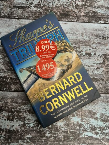 An image of a book by Bernard Cornwell - Sharpe's Triumph