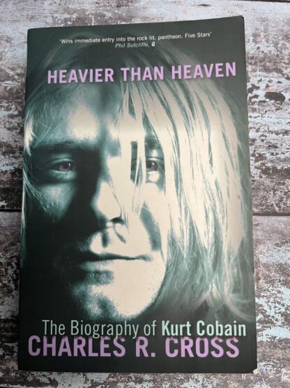 An image of a book by Charles R Cross - Heavier than Heaven