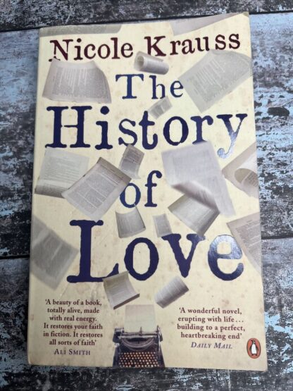 An image of a book by Nicole Krauss - The History of Love