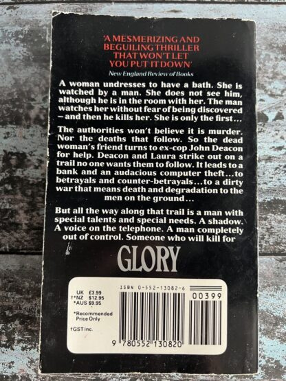 An image of a book by Jack Curtis - Glory