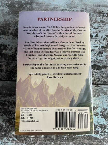 An image of a book by Anne McCaffrey and Margaret Ball - Partnership