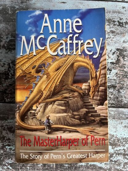 An image of a book by Anne McCaffrey - The Master Harper of Pern