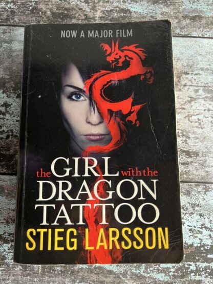 An image of a book by Stieg Larsson - The Girl with the Dragon Tattoo