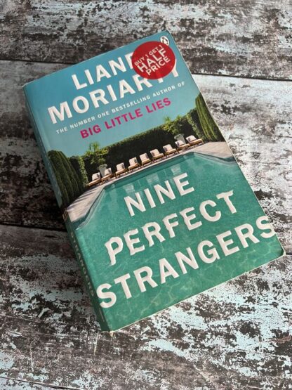 An image of a book by Liane Moriarty - Nine Perfect Strangers