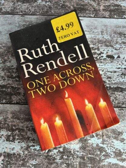 An image of a book by Ruth Rendell - One Across Two Down