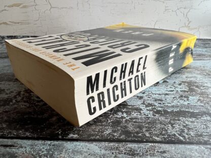 An image of a book by Michael Crichton - Prey