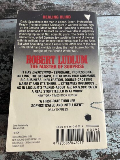 An image of a book by Robert Ludlum - The Rhinemann Exchange