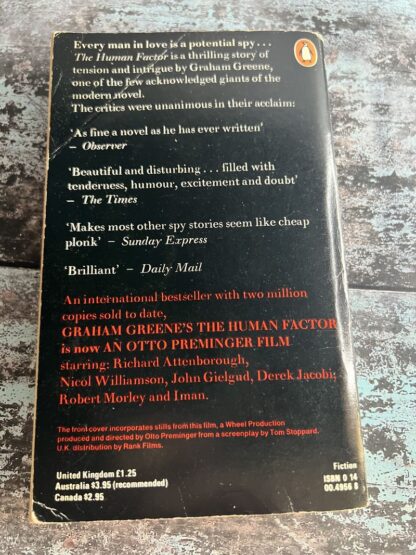 An image of a book by Graham Greene - The Human Factor