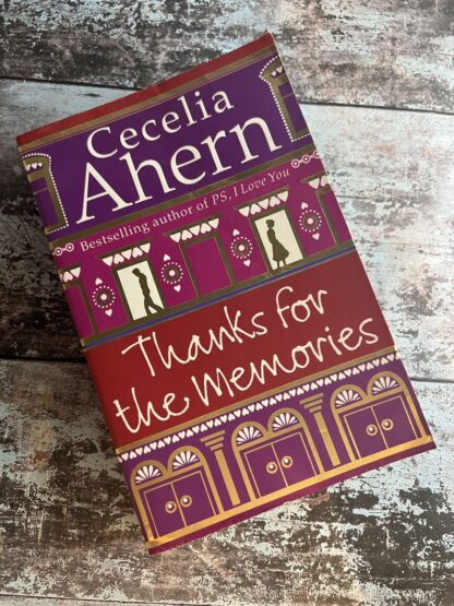 An image of a book by Cecelia Ahern - Thanks for the Memories