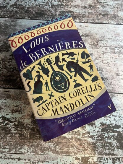 An image of a book by Louis de Berniéres - Captain Corelli's Mandolin