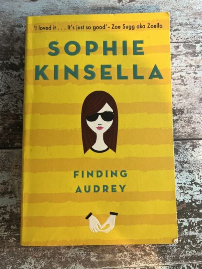 An image of a book by Sophie Kinsella - Finding Audrey